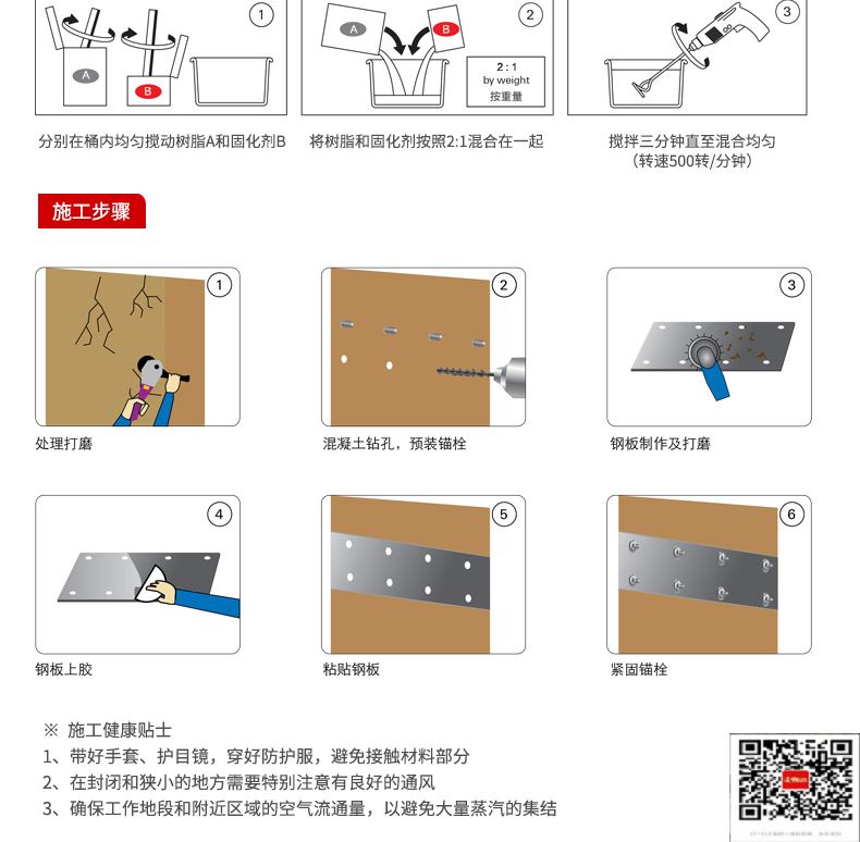 包钢信丰粘钢加固施工过程